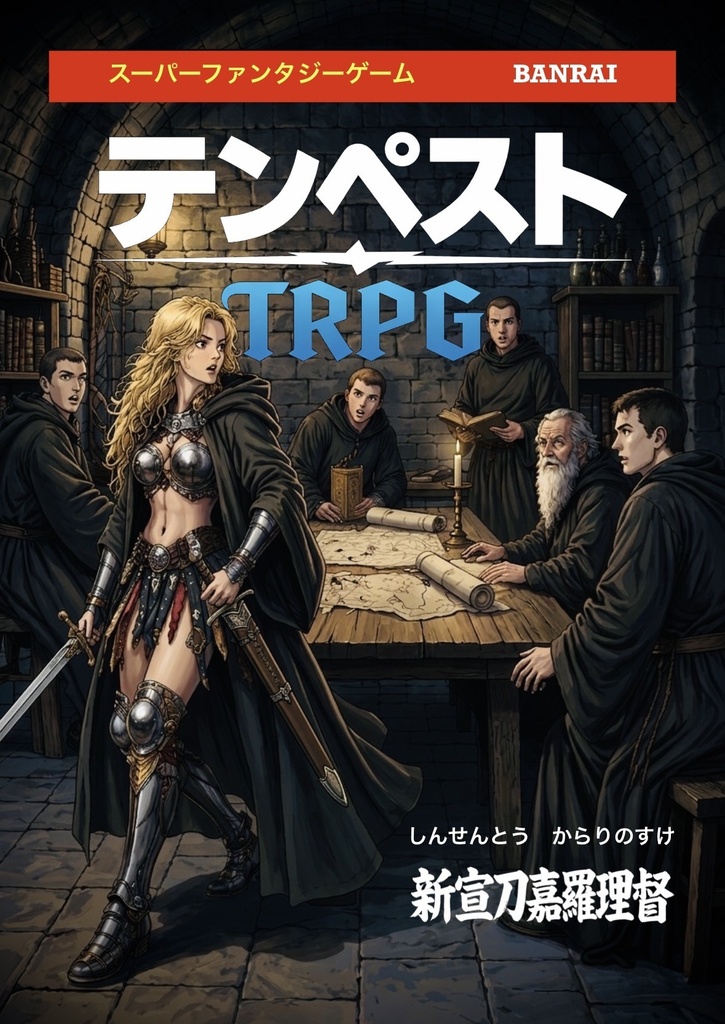 【PDF版】テンペストTRPG