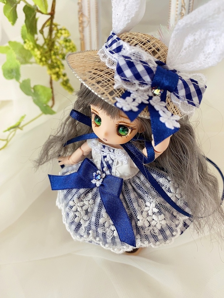 オビツ11 ワンピース・帽子・bag 3点セット