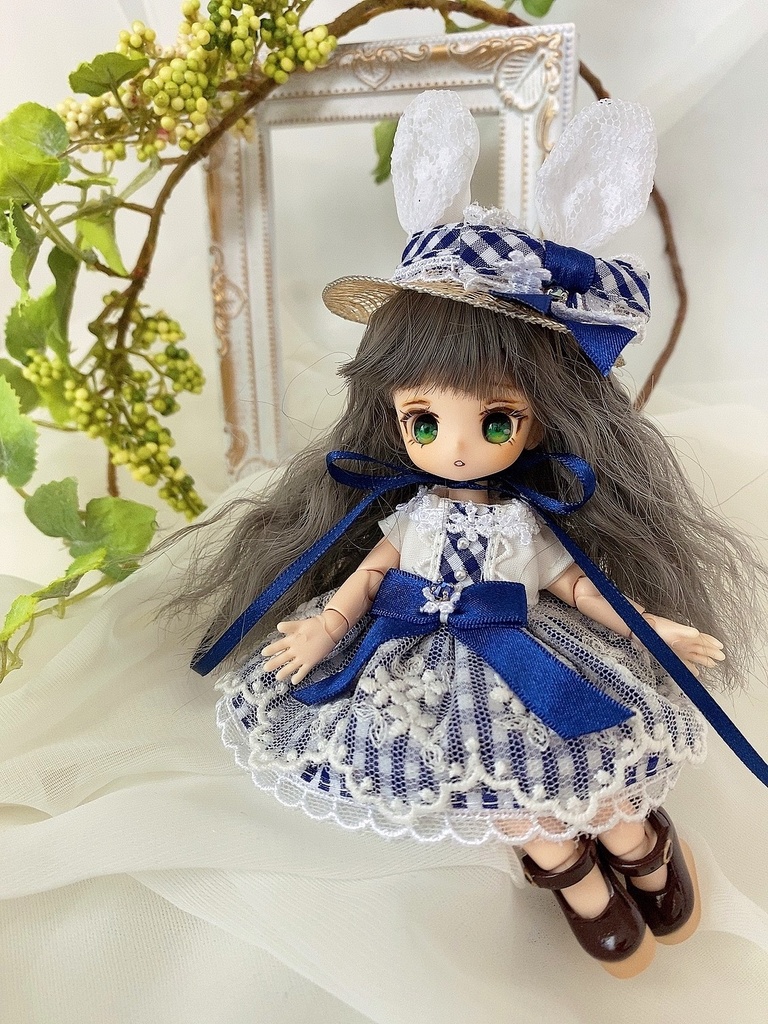 オビツ11 ワンピース・帽子・bag 3点セット