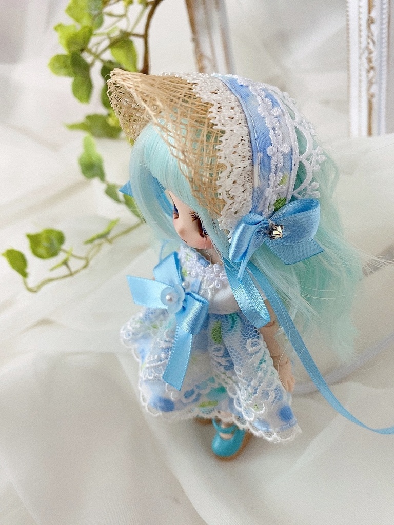 オビツ11 ワンピース・ヘッドドレス・アンダースカート 3点セット