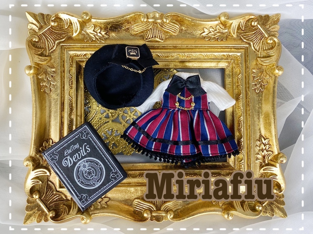 レジメンタルストライプニットワンピC