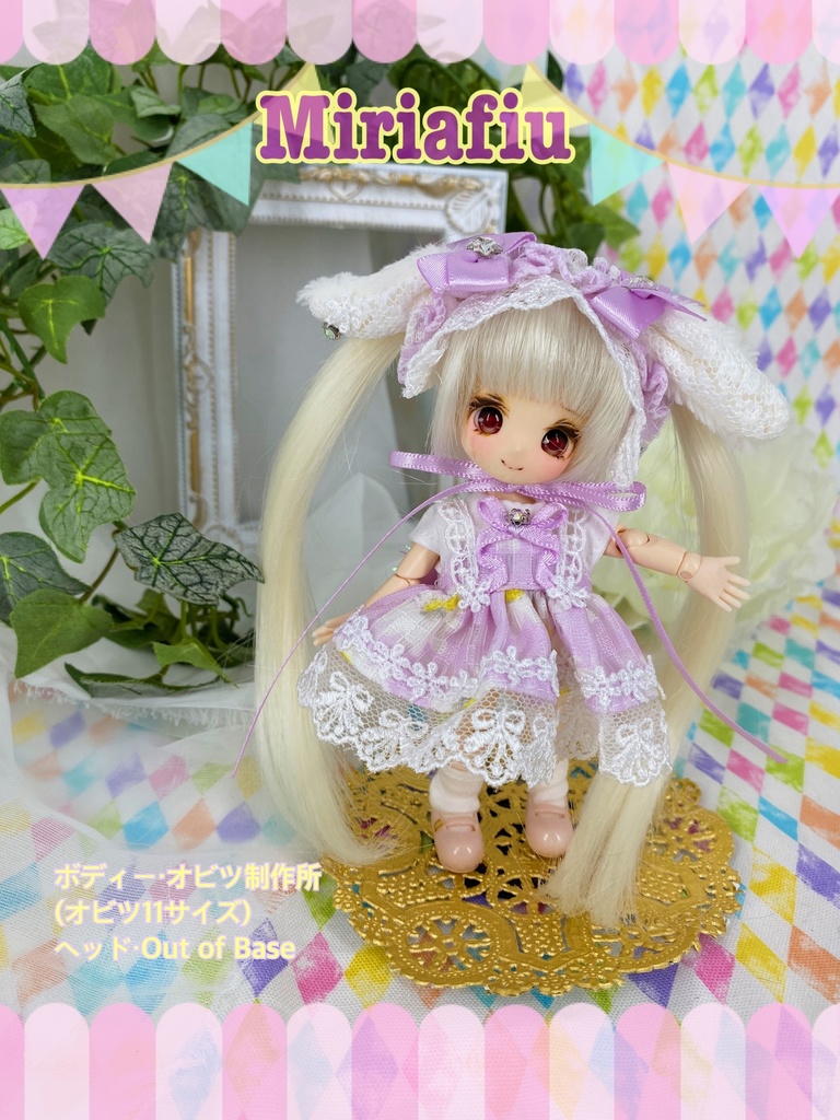 ☆マシュマロロップイヤー☆コスモスドレス