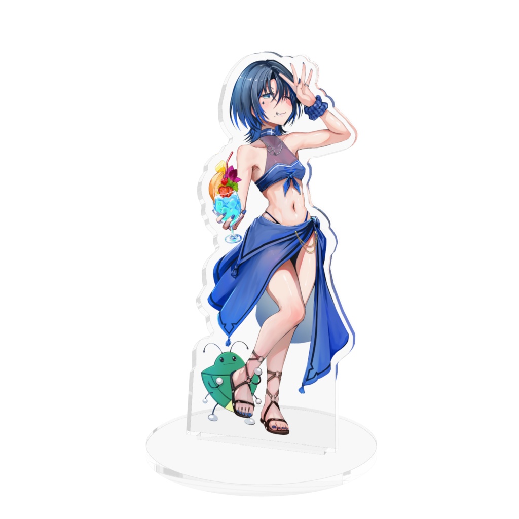 金魚服　エロ 非公式】ホロライブReGLOSS火威青アクリルフィギュア/水着ver - すごろく堂 - BOOTH