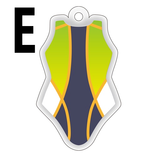 競泳水着アクリルキーホルダー