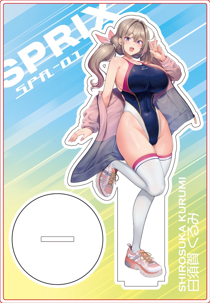競泳水着アクリルスタンド　SPR-01