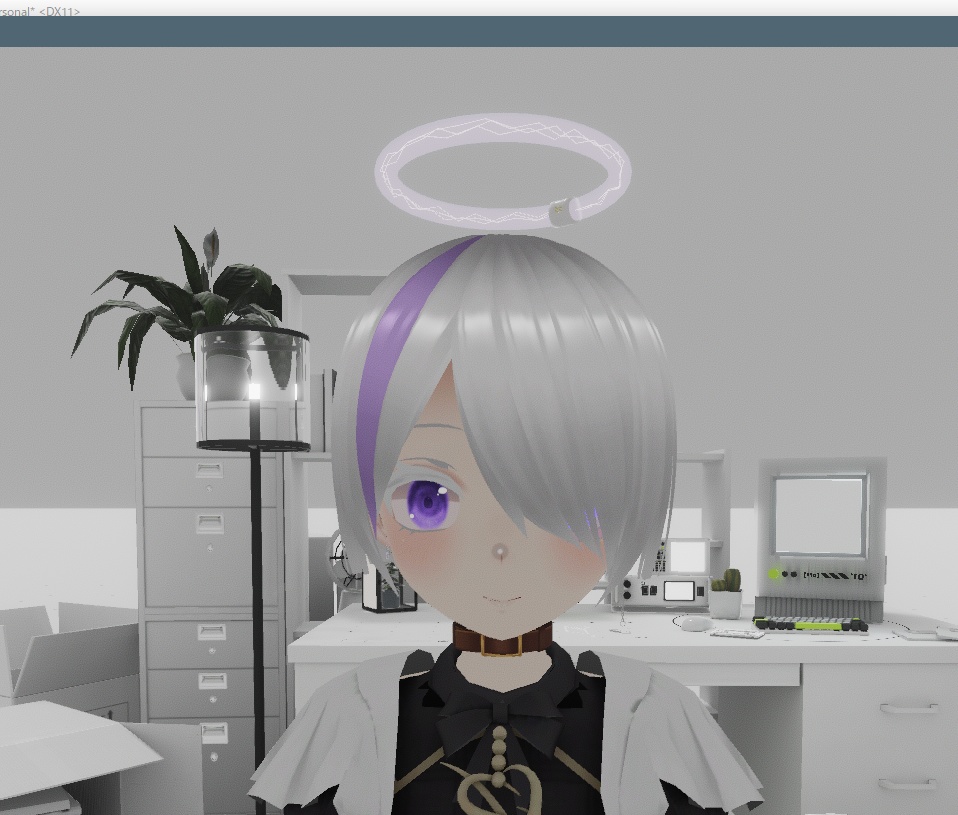 【無料】回る天使の輪(蛍光灯) 6色