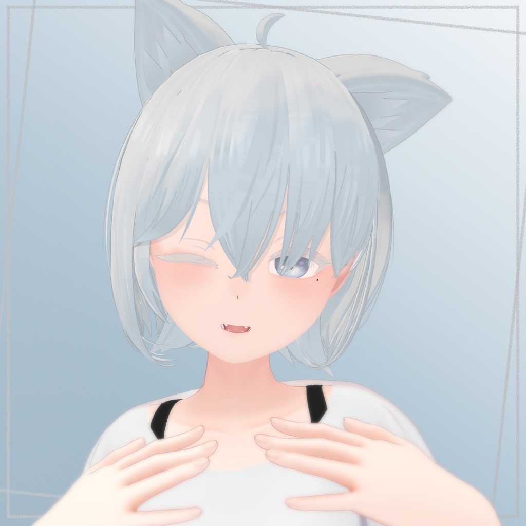 【FREE】オリジナル3Dモデル『si』
