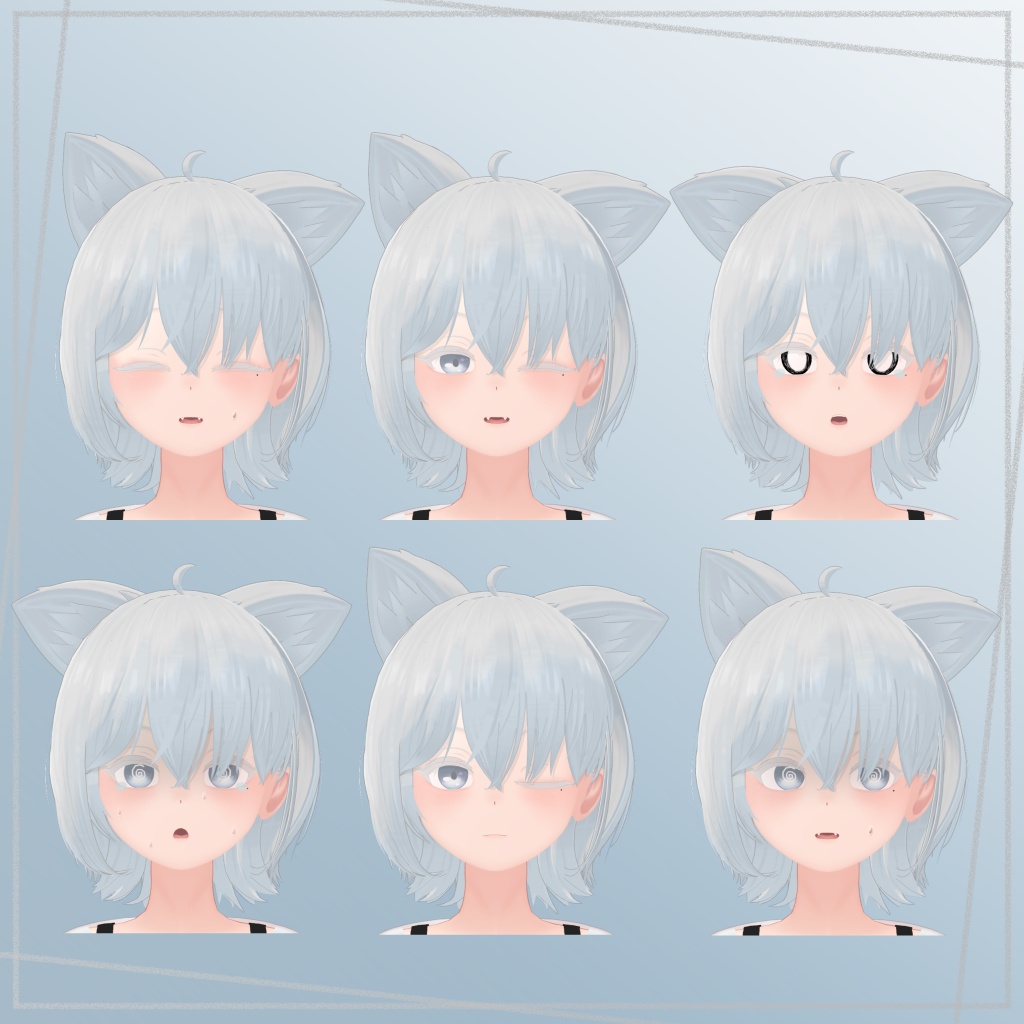 【FREE】オリジナル3Dモデル『si』