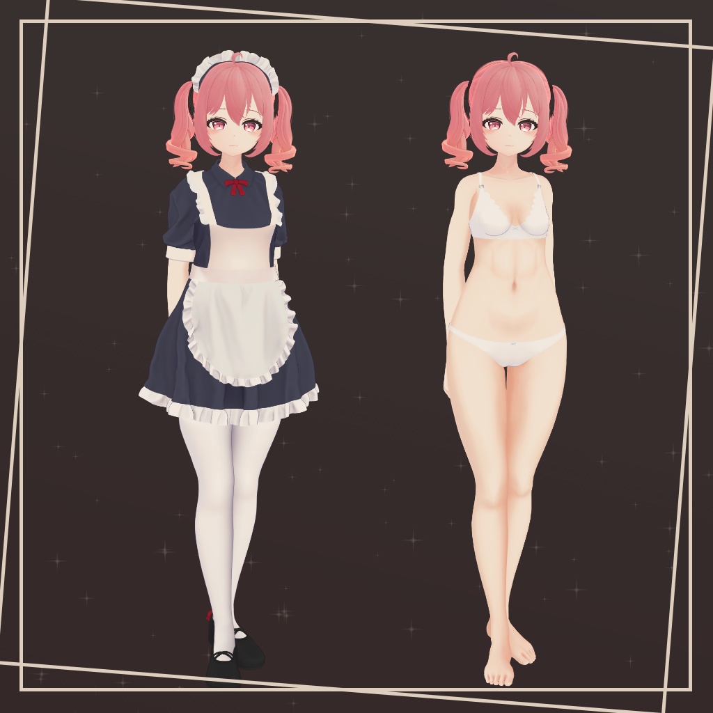 オリジナル3Dモデル「ROUGE」-ルージュ-