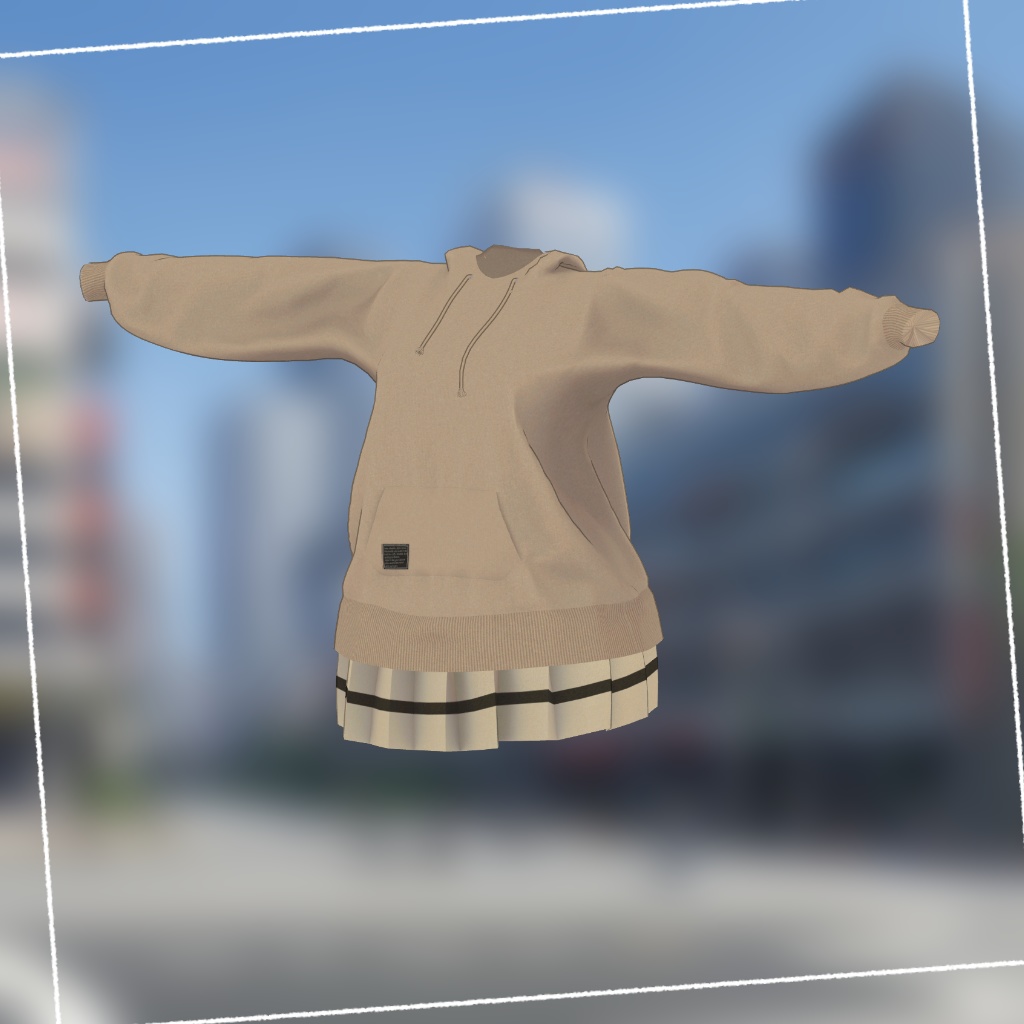 milltina,chocolat,kisha,shinano,manuka 『ふわもこパーカー』