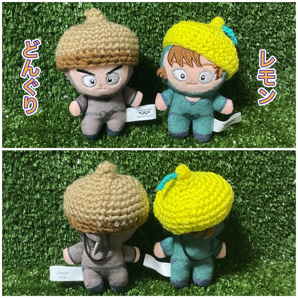 ほわぬい フルーツ帽子