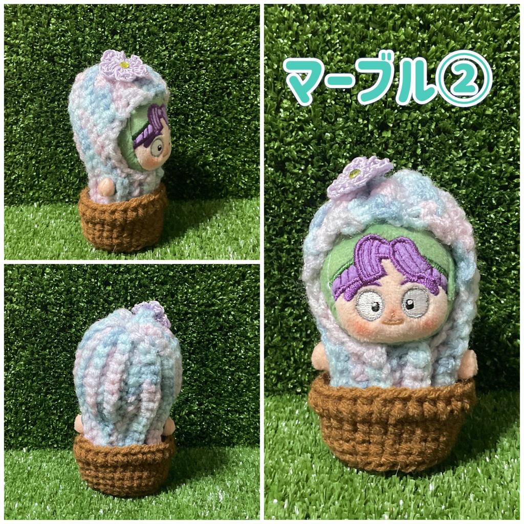8センチサイズ用 サボテンモチーフ