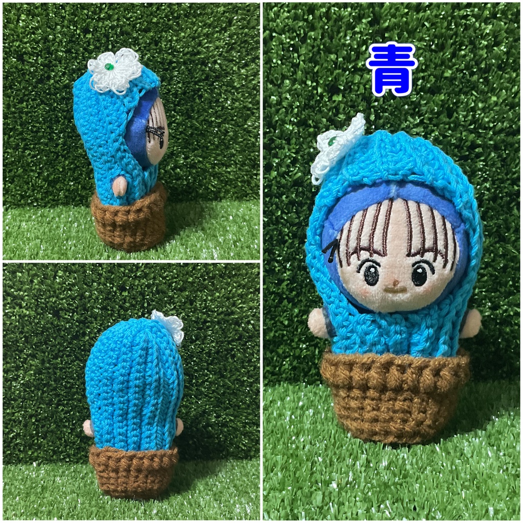 8センチサイズ用 サボテンモチーフ