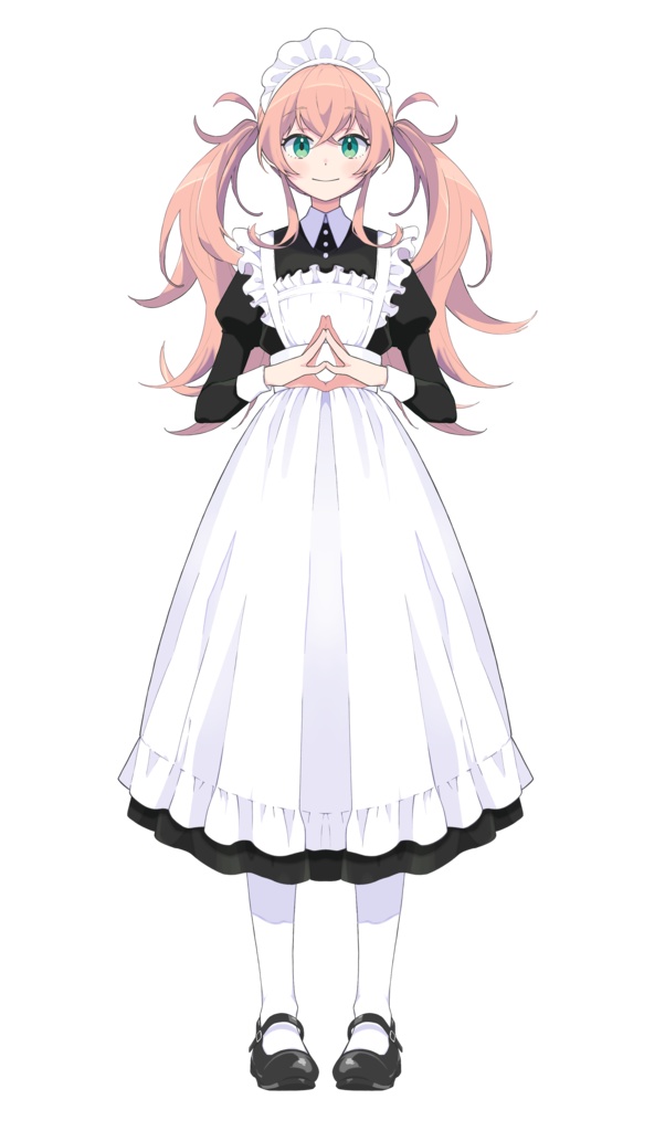 【VTubeStudio対応Live2Dモデル】メイド服の女の子
