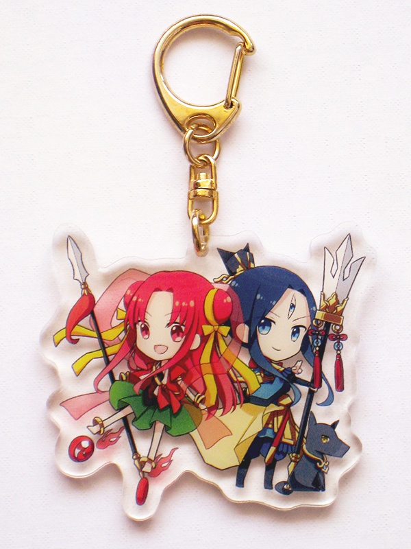 【再版可】哪吒&二郎神 アクリルキーホルダー