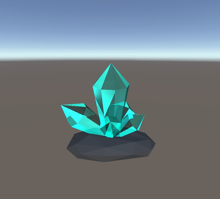 【free】crystal 3D model【VRchat】