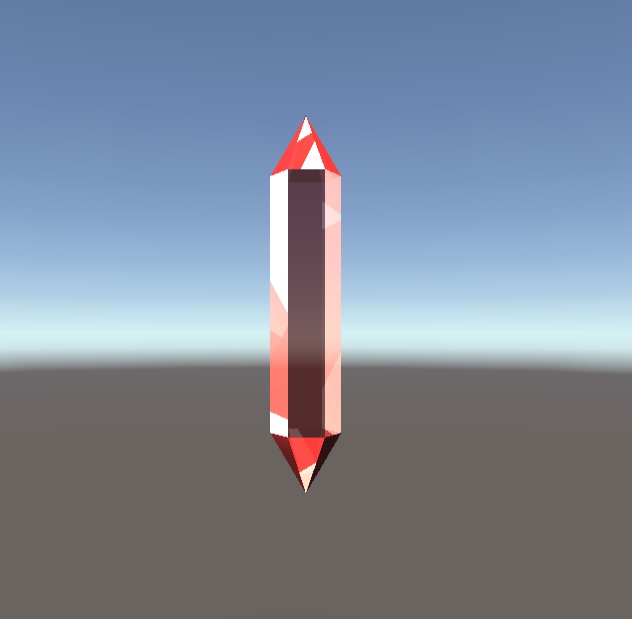 【free】crystal_pillar 3D model【VRchat】