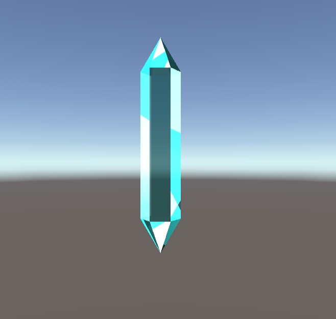 【free】crystal_pillar 3D model【VRchat】