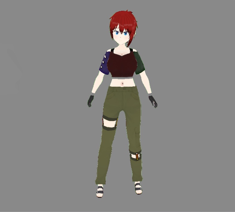 【VRM】ピンク髪女の子3Dモデル【Vtuber】