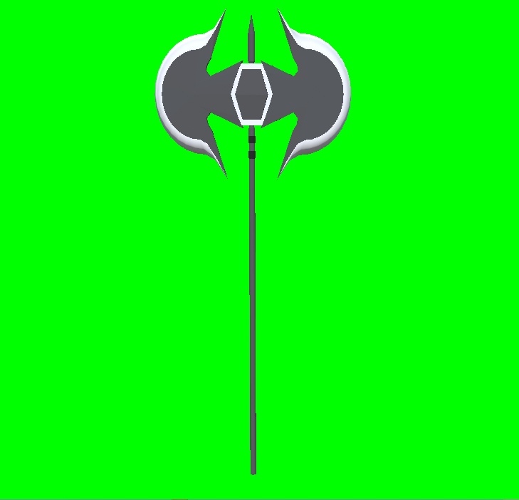 【FBX】斧 ハルバート 武器