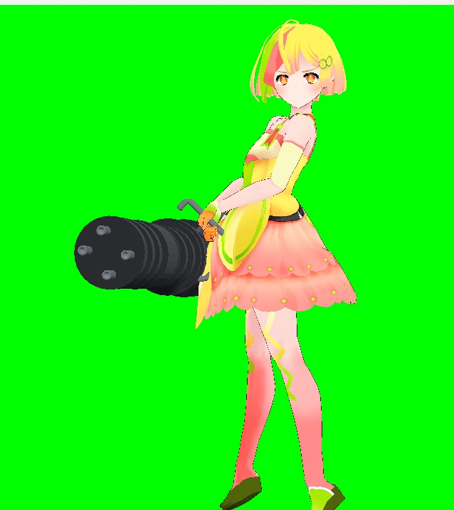 【FBX】ミニガン ガトリング 武器