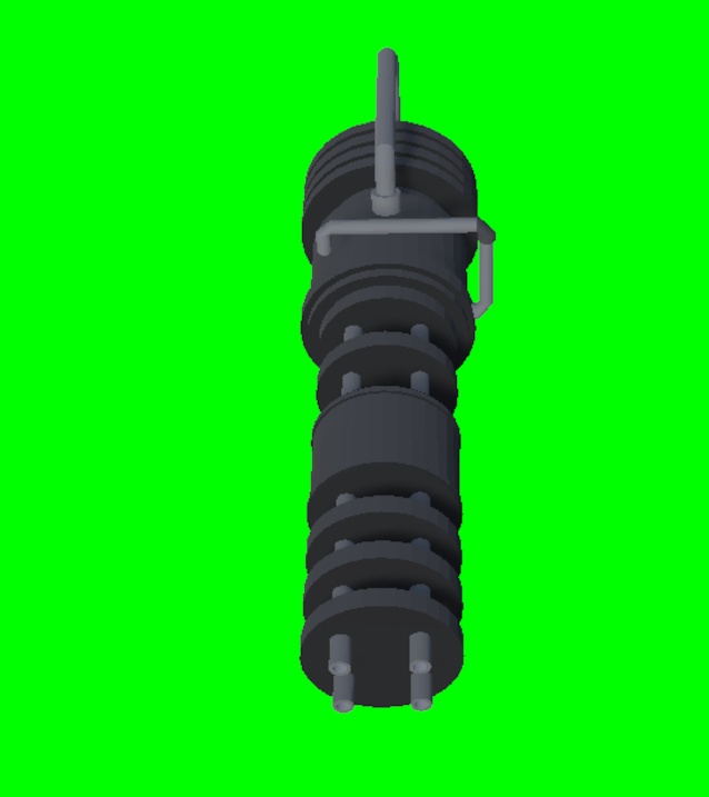 【FBX】ミニガン ガトリング 武器
