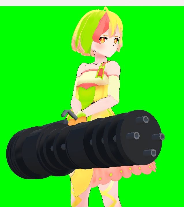 【FBX】ミニガン ガトリング 武器