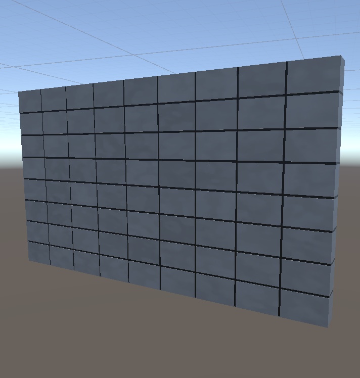 ゲームに使ってほしいブロック塀【FBX】