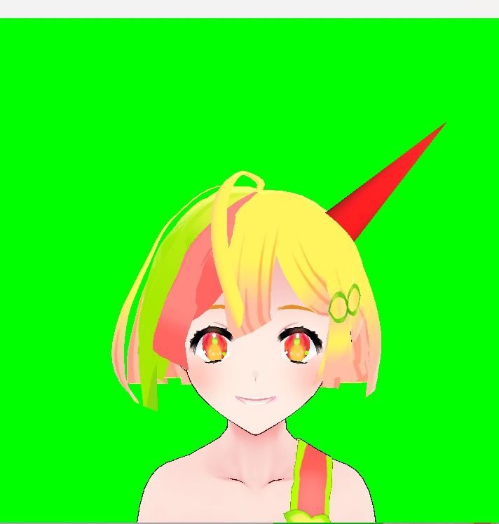 ハロウィンや軽いイメチェンに 色々な色の角48点【FBX】