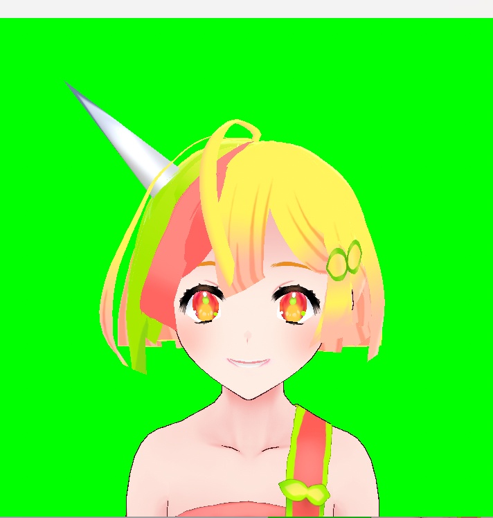 ハロウィンや軽いイメチェンに 色々な色の角48点【FBX】