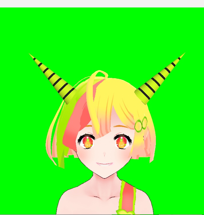 ハロウィンや軽いイメチェンに 色々な色の角48点【FBX】