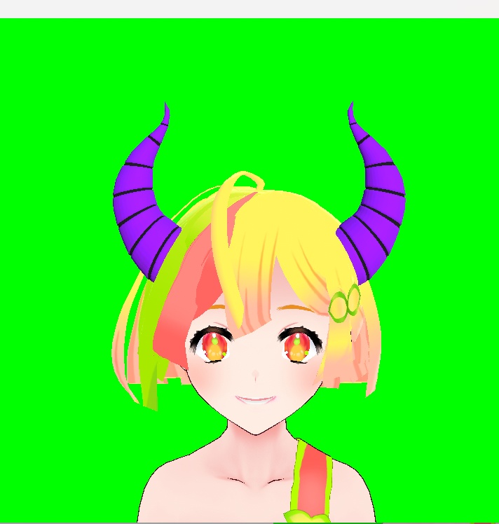 ハロウィンや軽いイメチェンに 色々な色の角48点【FBX】