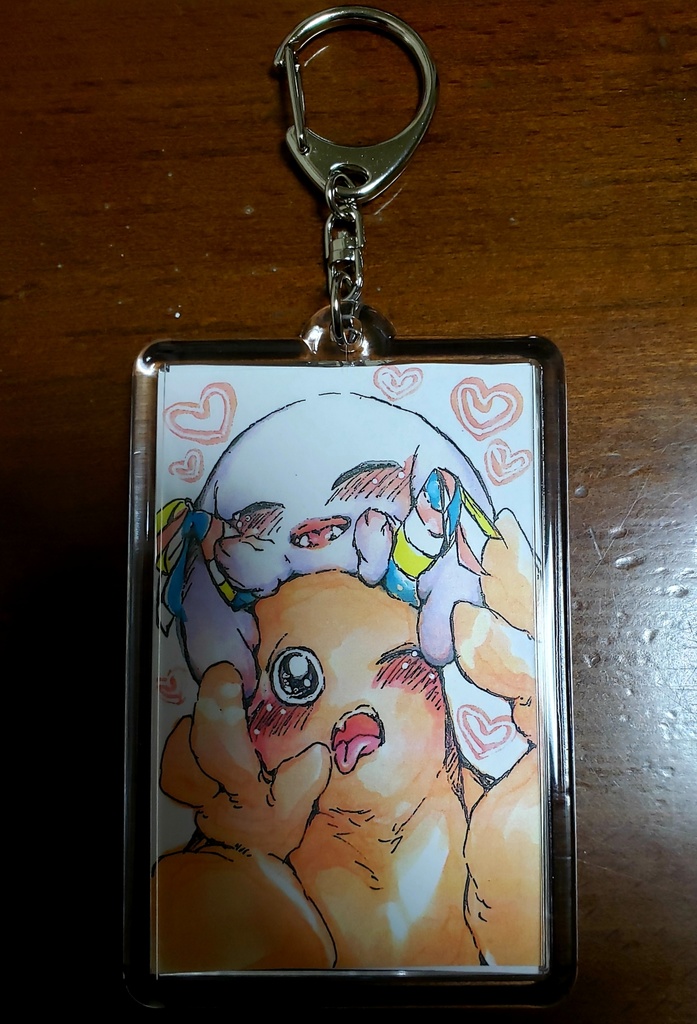 アクリルキーホルダー2(ﾊﾞﾝｷｬﾌﾟ)