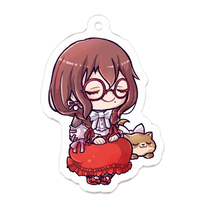 アクリルキーホルダー_朱音あおも