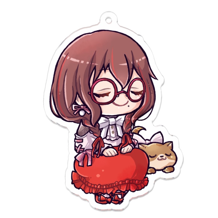 アクリルキーホルダー_朱音あおも