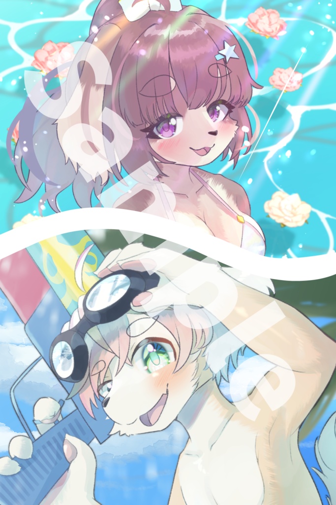 【けもケット15新刊】"Summer Lemonade" 製本版