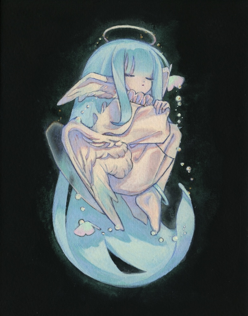 『A drop』（パネル原画作品）
