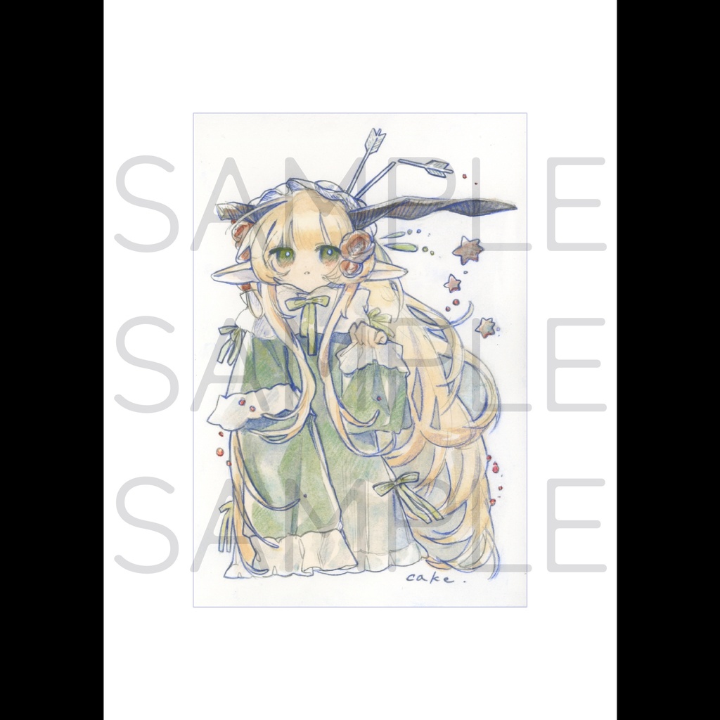 【新刊セット】(画集『透明を撫でるひかり』、ポストカード4種類、シール2種類)