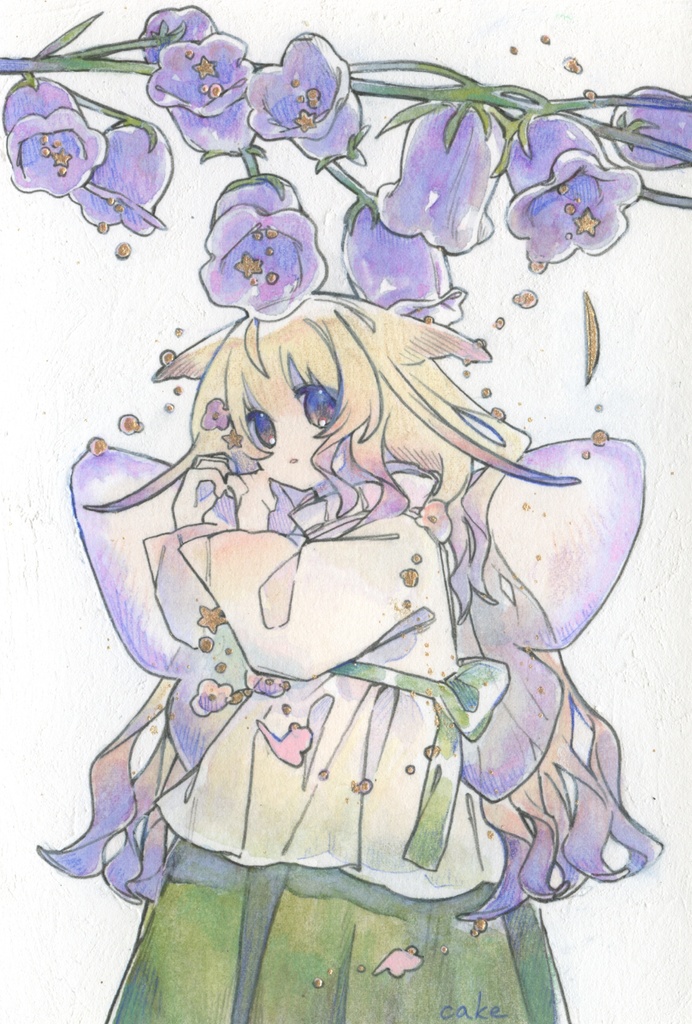 【在庫僅少】ポストカード（カンパニュラ）