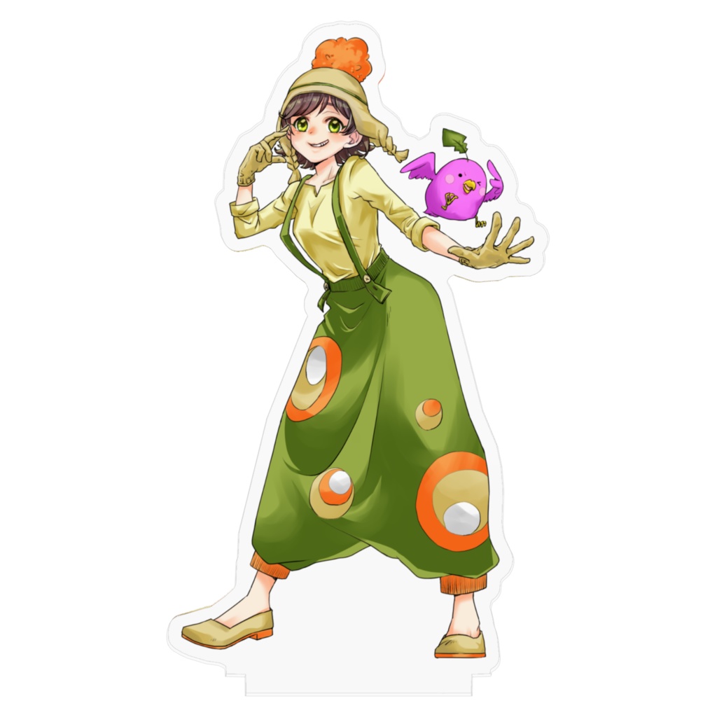 サラダ&らでぃっちゅん アクリルフィギュア