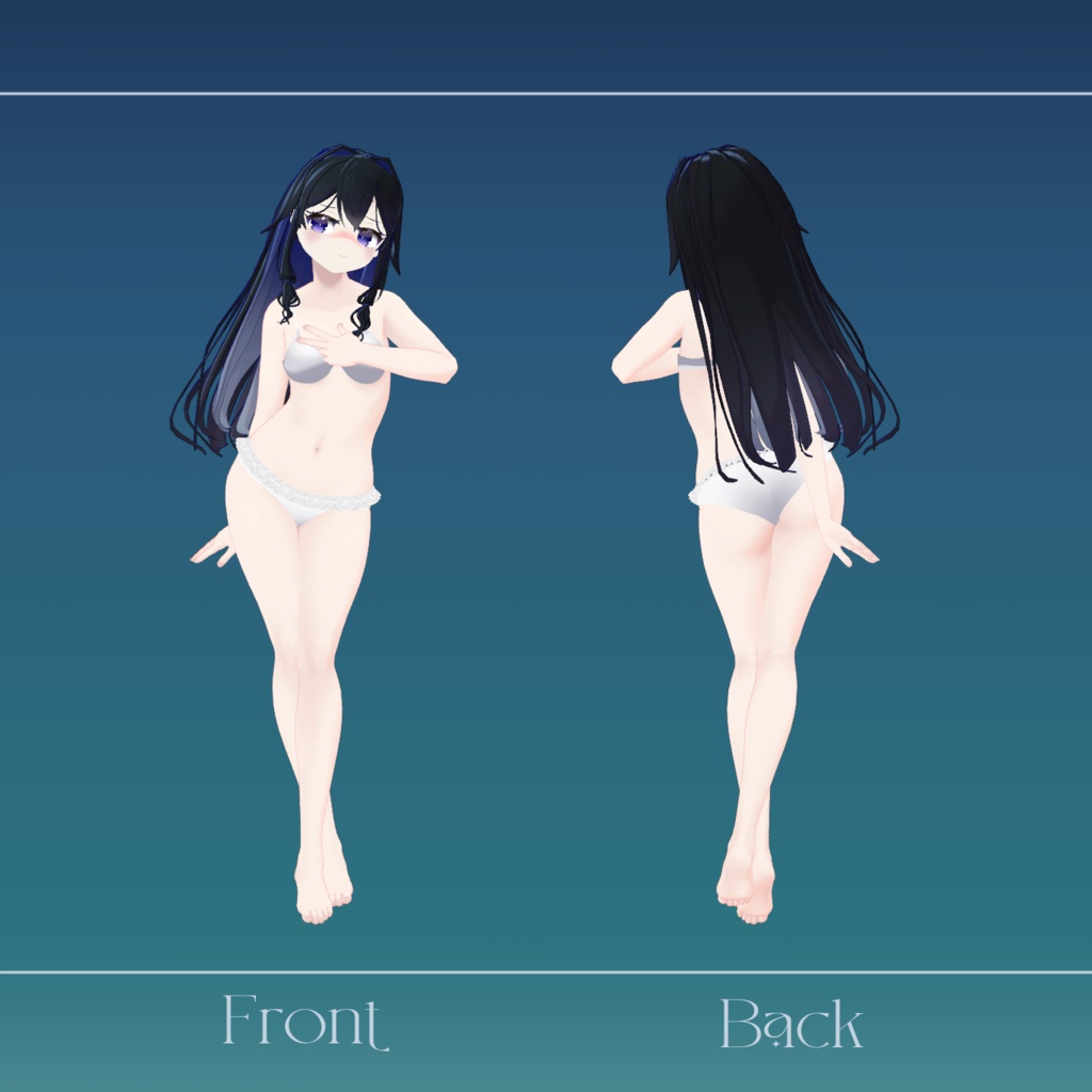 【オリジナル3Dモデル】リゲラ-Rigela-【LSbody対応】