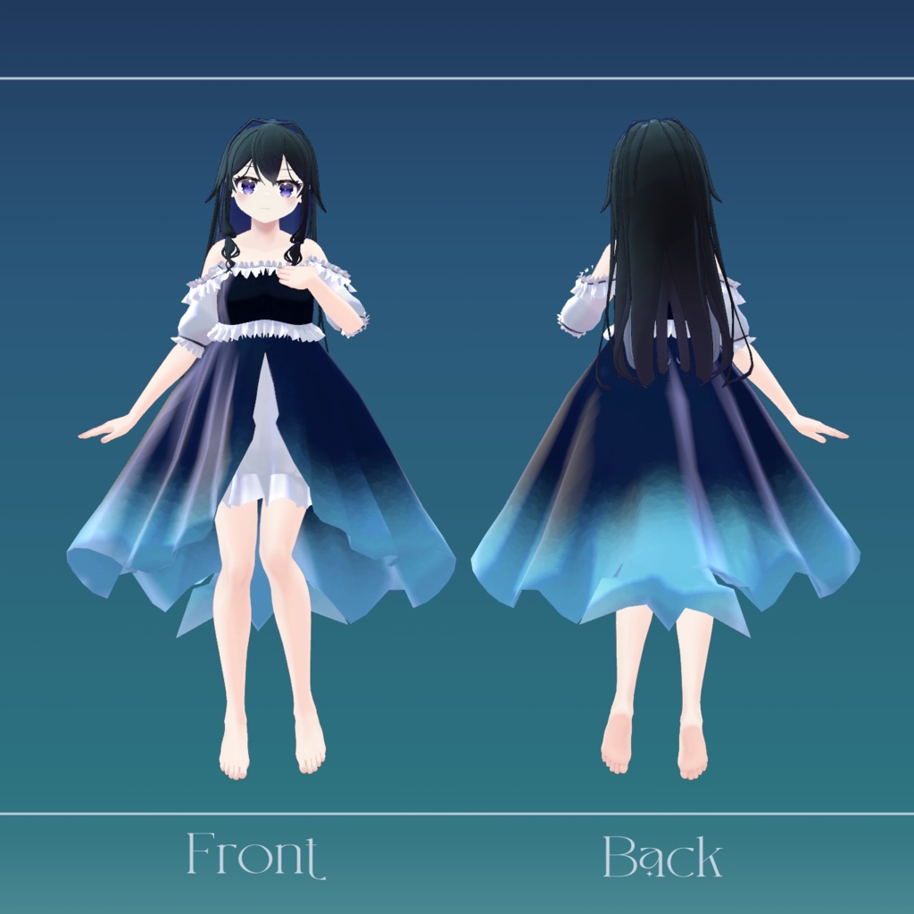 【オリジナル3Dモデル】リゲラ-Rigela-【LSbody対応】