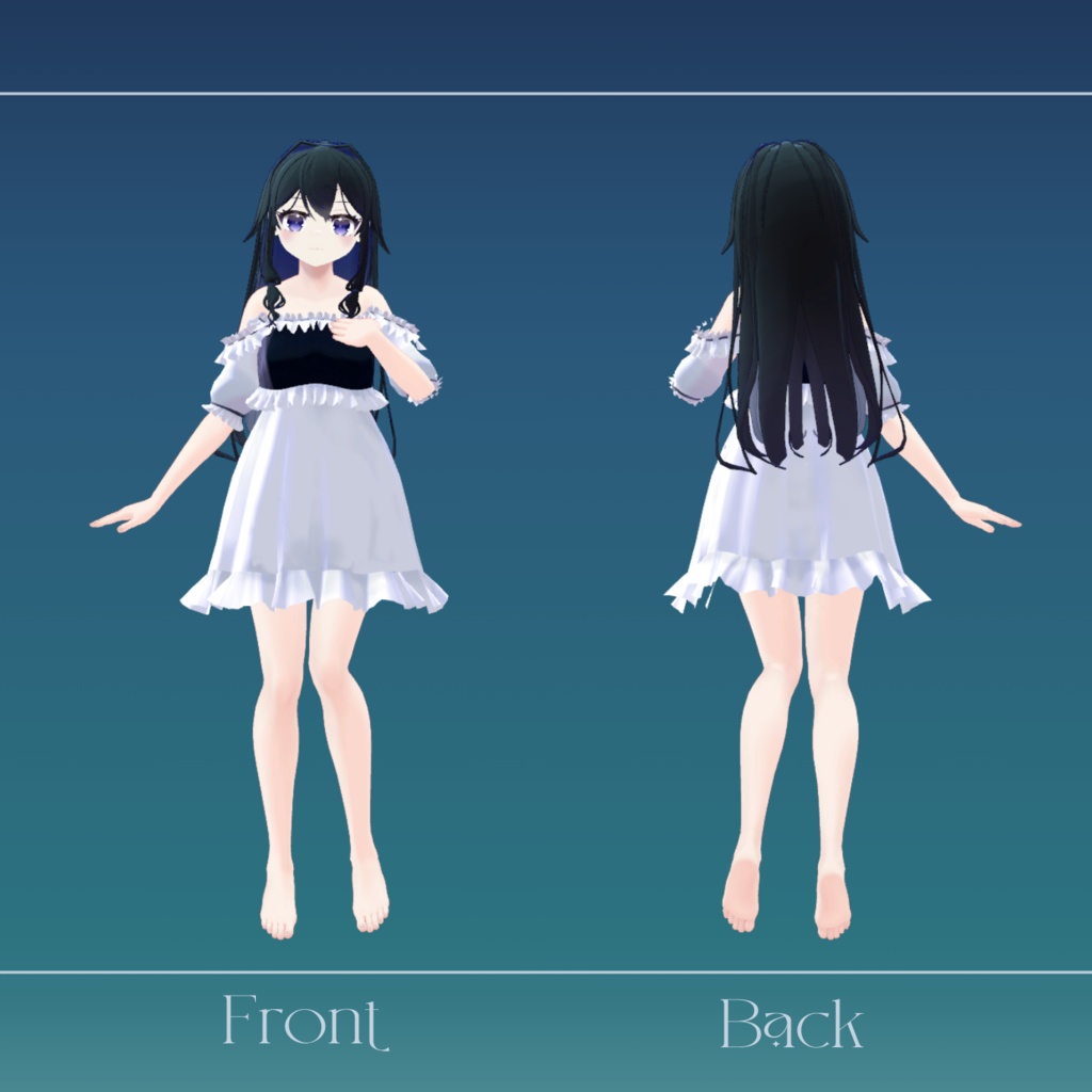 【オリジナル3Dモデル】リゲラ-Rigela-【LSbody対応】