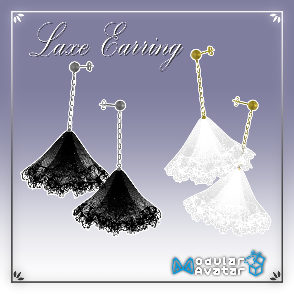 【FREE】LaceEarrings-レースピアス-