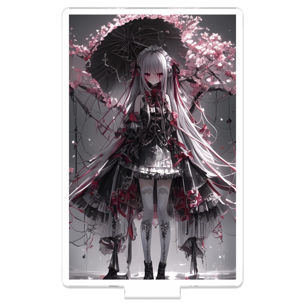 「黒傘の下の桜姫」