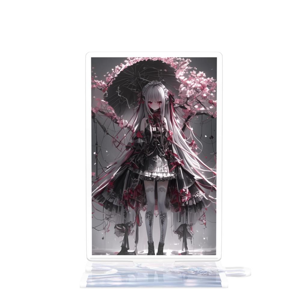 「黒傘の下の桜姫」