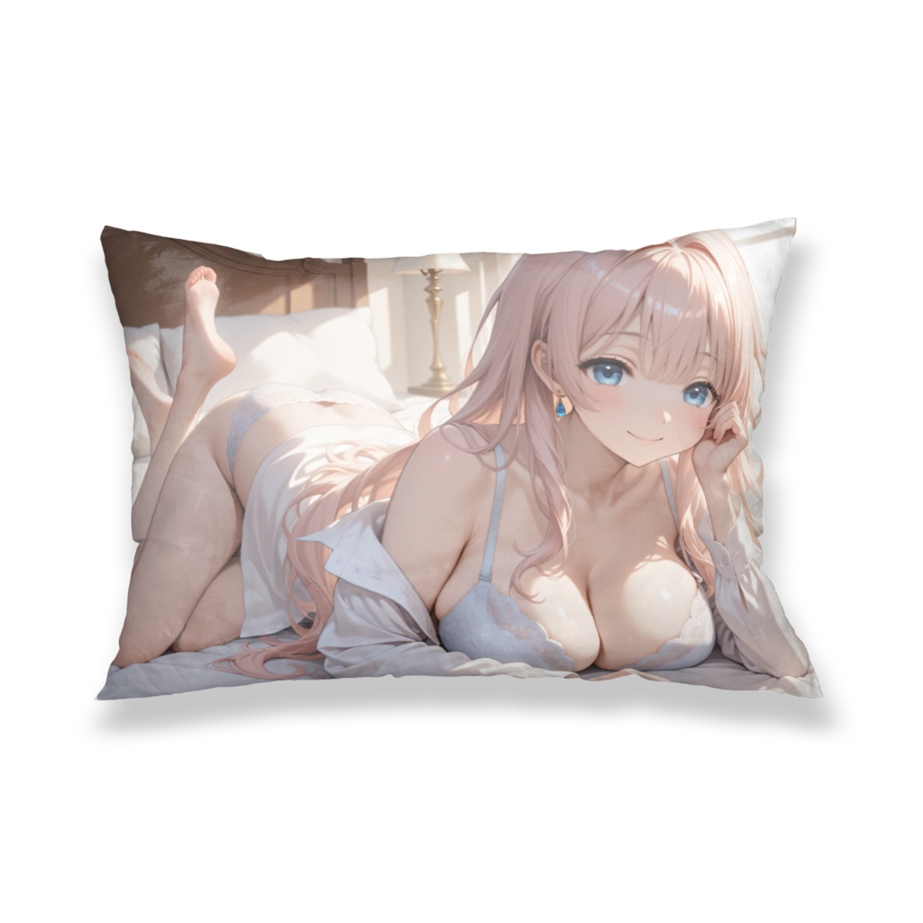 「Morning Smile Pillow Cover」