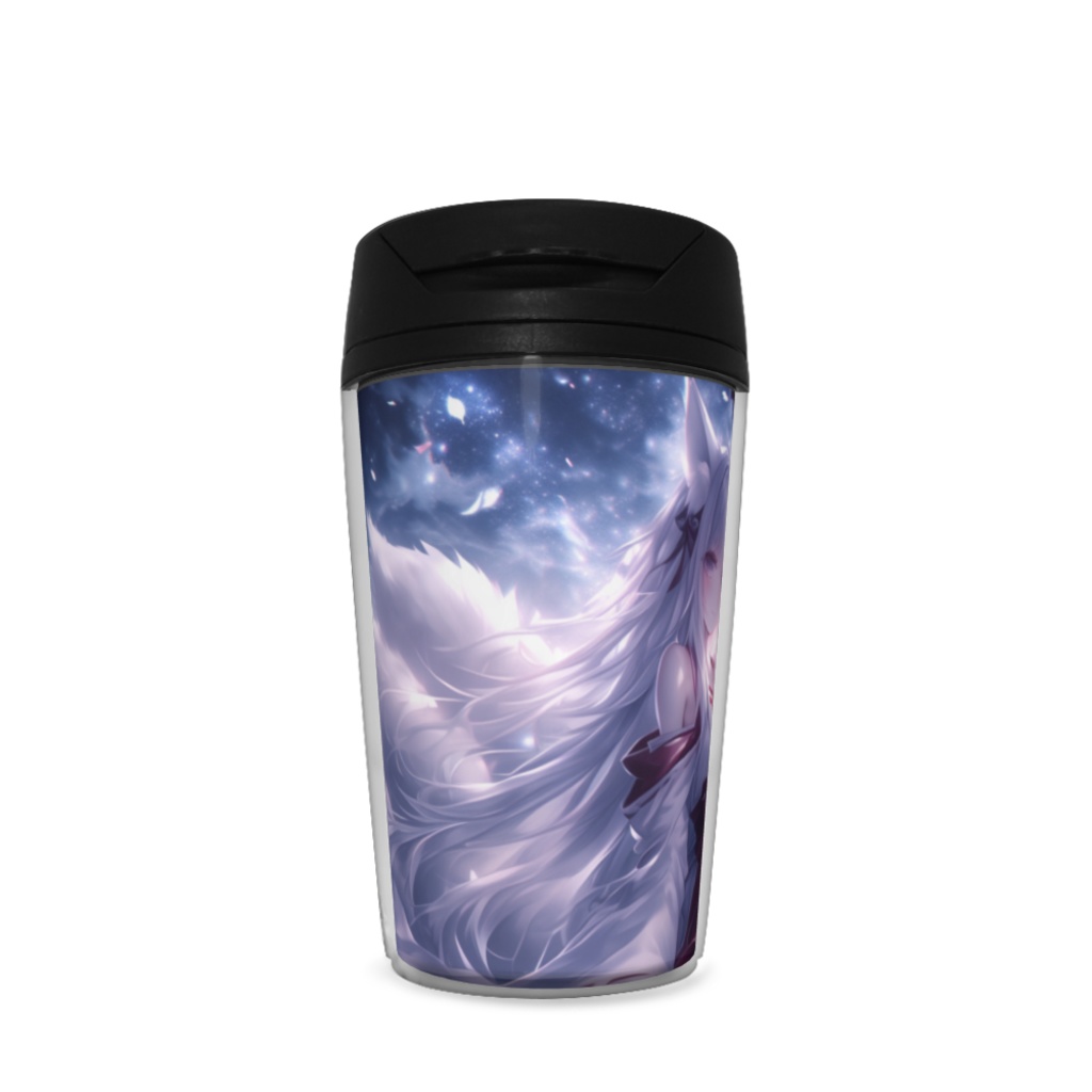 白狐の夜桜(びゃっこのよざくら)