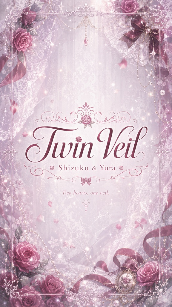 Twin Veil デジタルイラストコレクション - Shizuku & Yura -