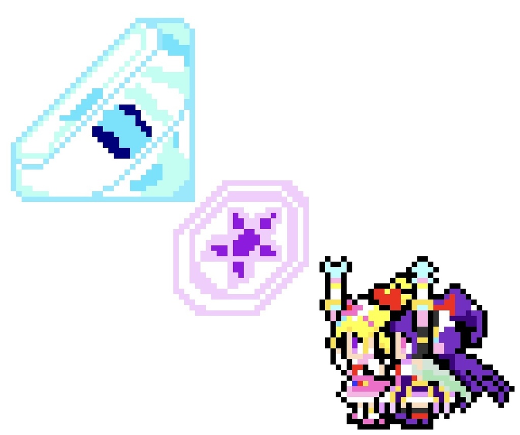 キュアミラクル&キュアマジカル　ダイヤモンド・エターナル　ミニドットアクリルスタンド